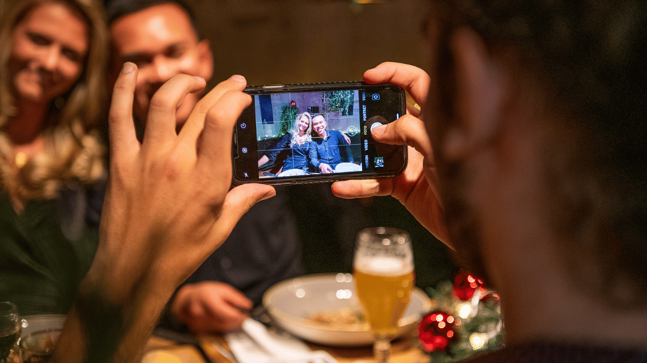 Gezellig selfie restaurant